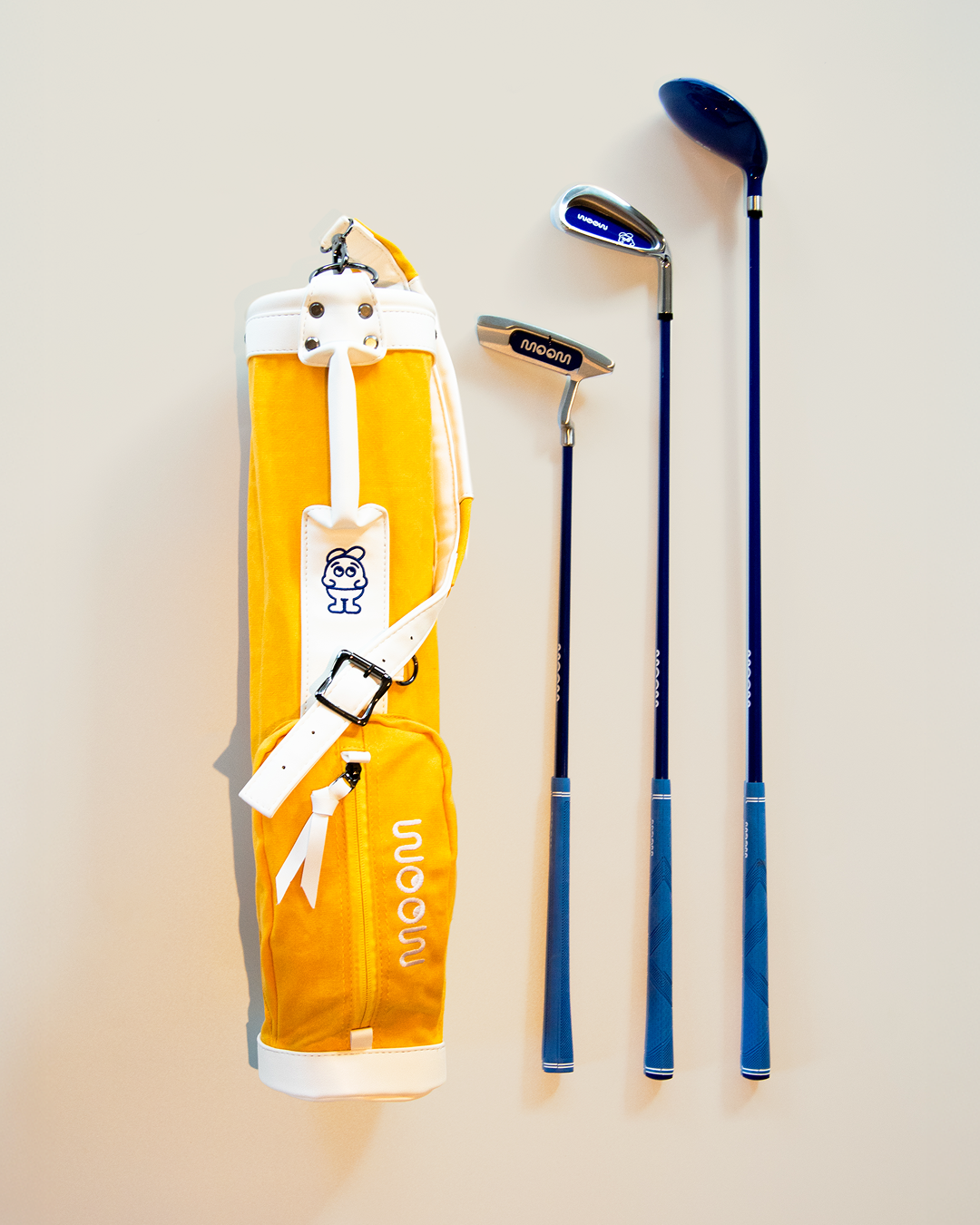 WOOW Golfset 3y-5y + Golfbag Yellow