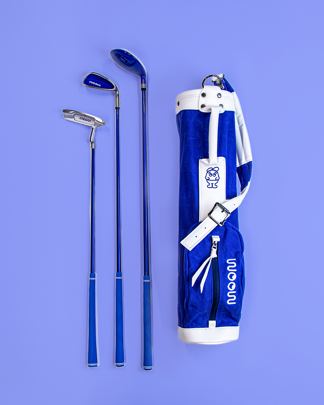 WOOW Golfset 3y-5y + Golfbag Blue